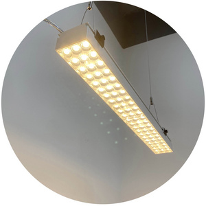 CE RoHS Suspension Surface Mounted LED Linear Low Bay Light IP33 Factory Warehouse Garage Linear Light