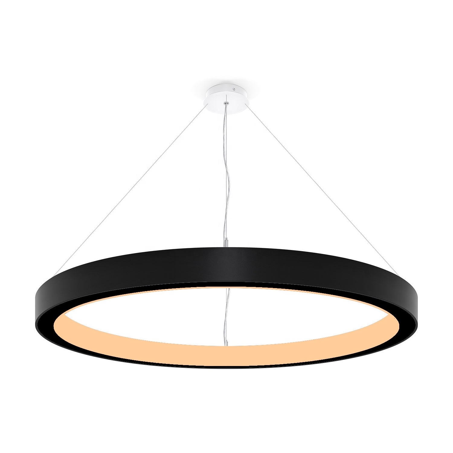 Inner Nordic Ring Led Ceiling Chandelier Dimmable Restaurant Living Room Bedroom Ceiling Light Home Decor Lighting Fixture