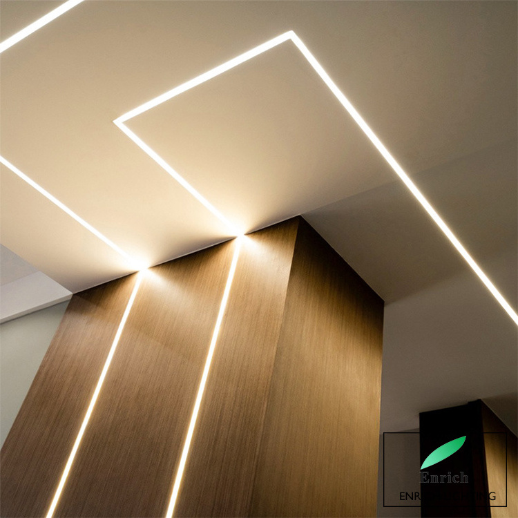 Best Sell Trimless Recessed Linear Light Aluminum 40w 48 inches Architectural LED Linear Light