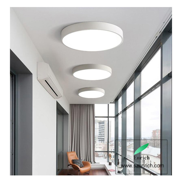 Surface Mounted Ceiling Lamp  Round Pendant Lights Fixtures for Hotel Lighting Projects