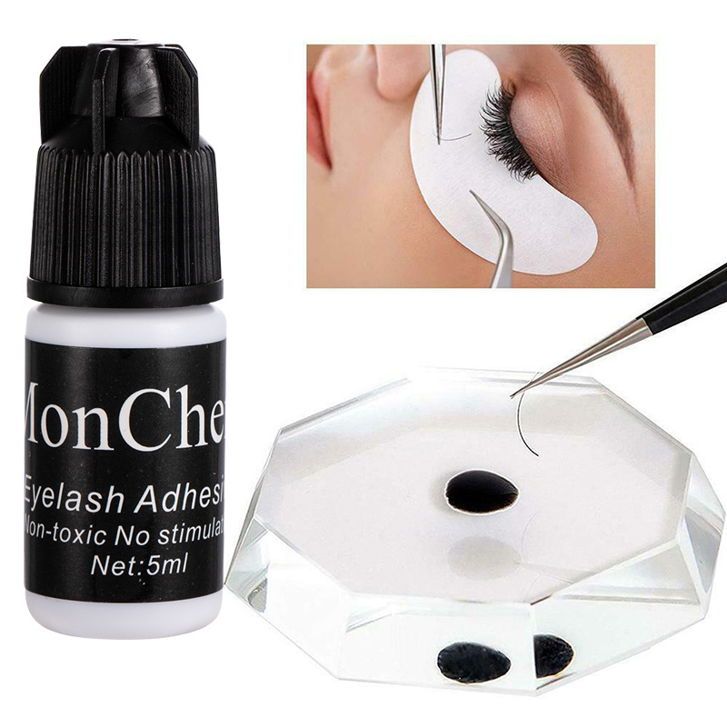 Eyelash Extension Glue Strong Adhesive For Semi Permanent Lash Fast Drying Powerful Eyelash Extensions Adhesive colle faux cil