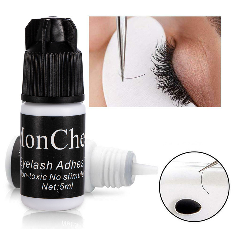 Eyelash Extension Glue Strong Adhesive For Semi Permanent Lash Fast Drying Powerful Eyelash Extensions Adhesive colle faux cil