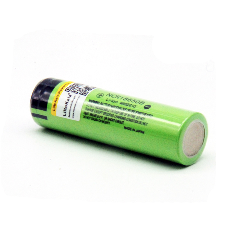 Hot liitokala 100% New Original NCR18650B 3.7 v 3400 mah 18650 Lithium Rechargeable Battery For Flashlight batteries (NO PCB)