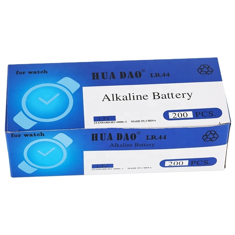 Factory Direct Sales Lr44 Button Cell 1.5v Alkaline Batteries For Toys Light Shining Lamp Ag13 A76 Coin Battery