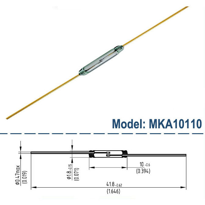 COTO/COMUS/RMCIP/OKI/KOFU Glass Reed Switches