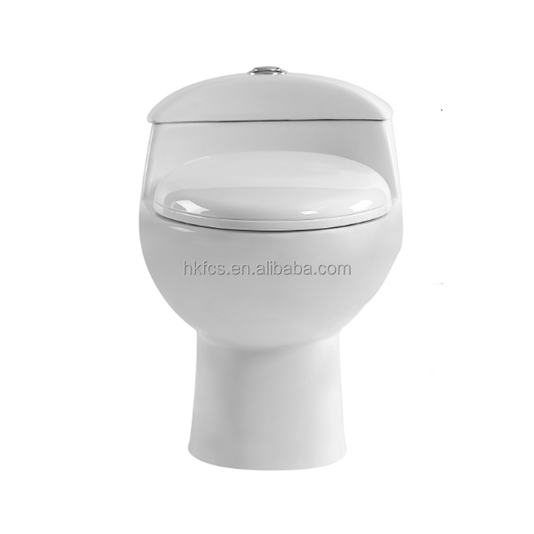 CSA Certificated Dual Flush One-Piece Elongated Rim Water Closet 8085