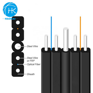 Self Bearing Type Indoor Optical Fibre Communication Gjxfh Singlemode Fiber Optic Cable