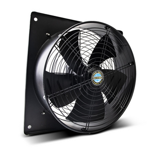 Hongke high quality Industry AC fan Exhaust Cooling Low Noise Square Axial Flow Fan with Outer Rotor Motor