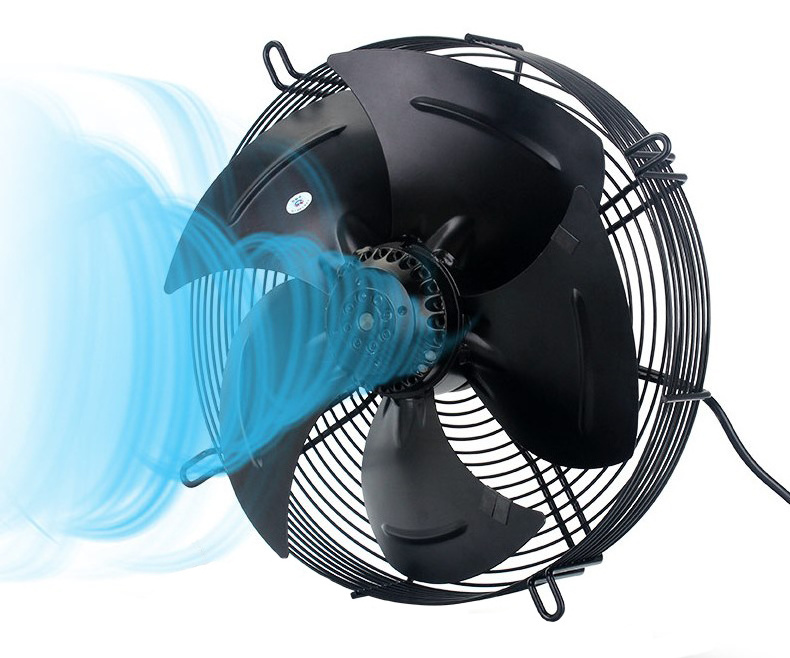 Chinese YWF 4D-350 380V Air Cooler Radiator Electric Motor Cooling Fan Blade Kitchen Exhaust Easy Ventilation Fans