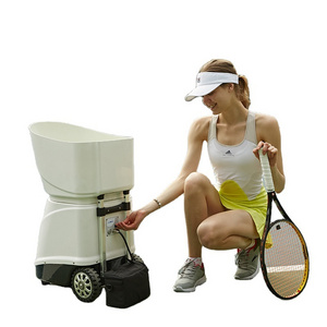 New manufacturing Tennis ball training throwring machine Practice used Tennis ball Launcher Machine and Tennis ball machine