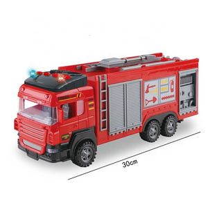 Kids Toys fire fighting sanitation truck excavator Car Play Set Children Kid toy garbage truck