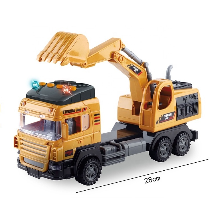 Kids Toys fire fighting sanitation truck excavator Car Play Set Children Kid toy garbage truck