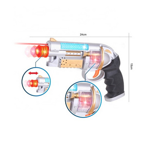 Electric Toy Gun with Music and Colorful Lights Toy Pistol For Boys Toys