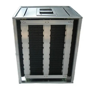 High Temperature Resistance SMT ESD Adjustable Plastic Storage Holder PCB Magazine Rack for PCB