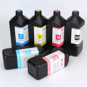 Soft Hard White LED Printing Press UV Ink For Mutoh Dx6 661 Uh21 Valuejet Vj-426Uf Vj426Uf Printer For Glass Card Metallic