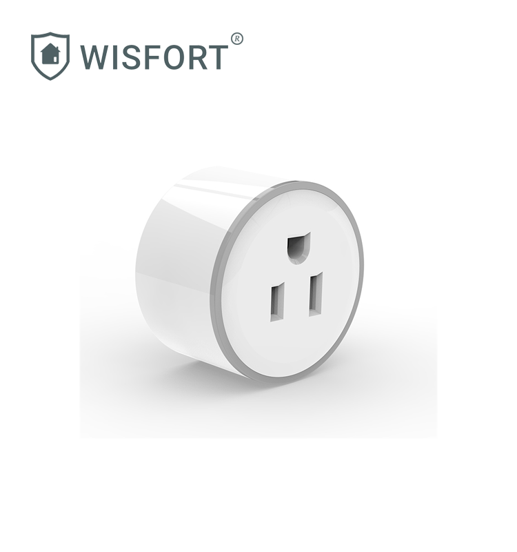 Wifi Smart Plug with RGB LED Smart Home Outlet Work with Alexa/Google/IFTTT