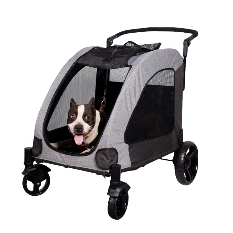 Big space foldable light pet travel car pet stroller best cat dog pet stroller