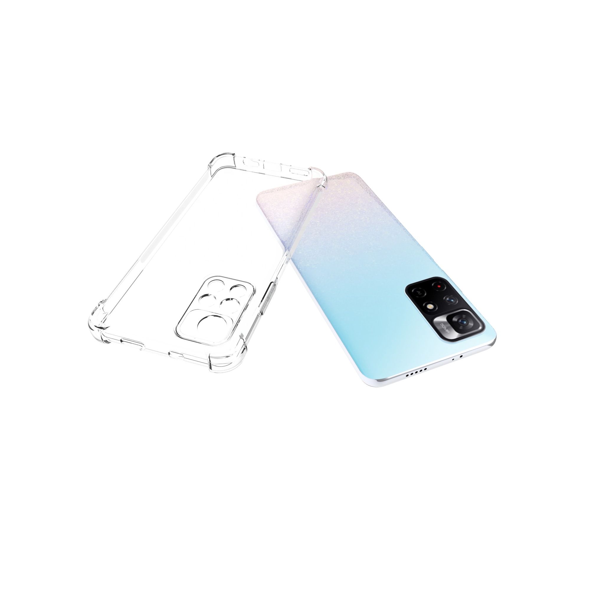 For Xiaomi Redmi Note 12 Turbo 12s 4G11 Turbo3 5G Transparent Soft Tpu Shock Proof Phone Case Clear