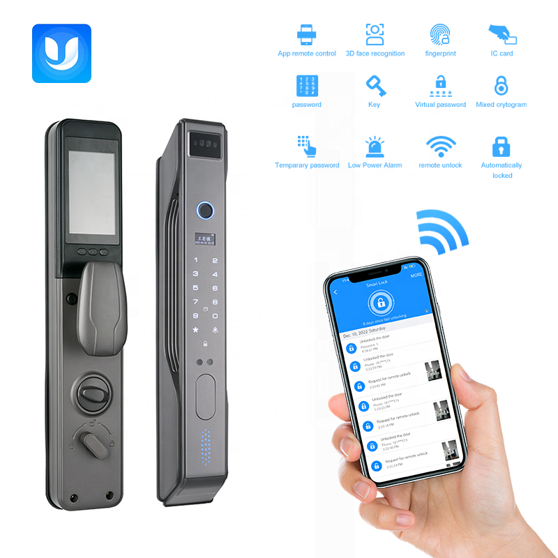 Remote Locks Home Security Door Password Automatic Smart Lock Wifi Mobile Phone Fingerprint Intelligent Door Lock