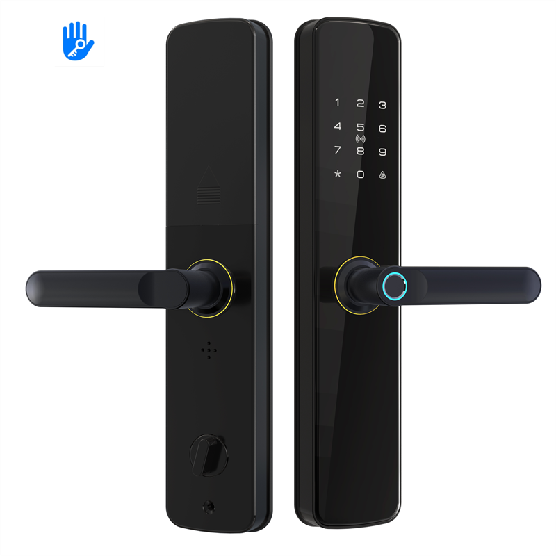 Smart Digital Password Fingerprint Smart Door Lock High Security TT APP USB Charging Port intelligent lock