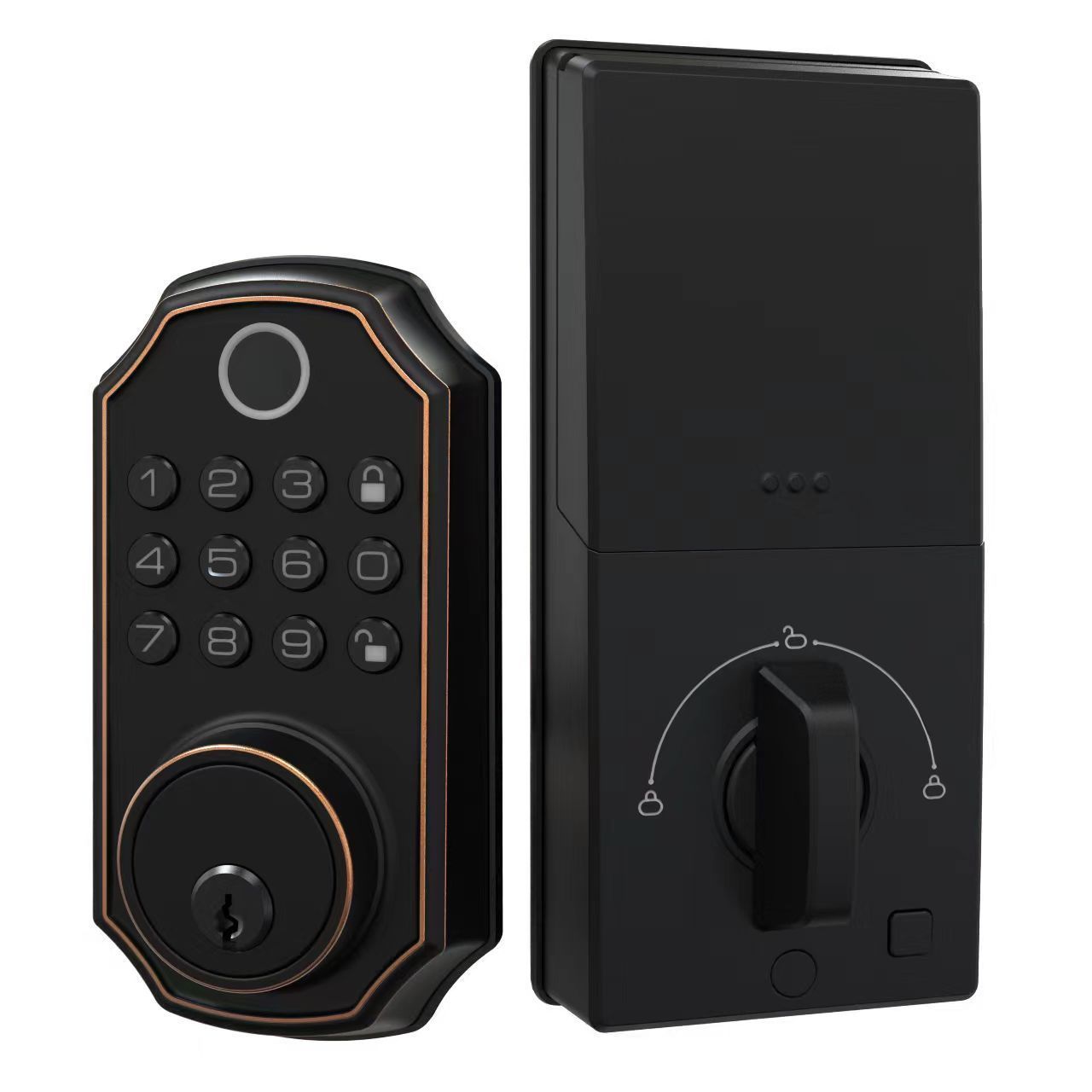 Outdoor Lock Smart Tuya App Control Wifi Lock Unlock a New Level of Home Security with Smart Locks