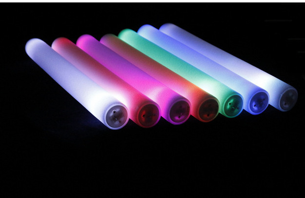 Manufacturer's Unique Promotion for Party Favors LED Foam Glow Sticks for Christmas Halloween and Wedding for Fishing