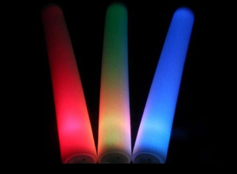 Manufacturer's Unique Promotion for Party Favors LED Foam Glow Sticks for Christmas Halloween and Wedding for Fishing