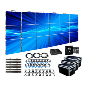 500x500 Rental LED Display Cabinet Indoor Outdoor Stage LED Display Screen Rental P3.91 LED Wall Screen P2.91 Rental Full Set