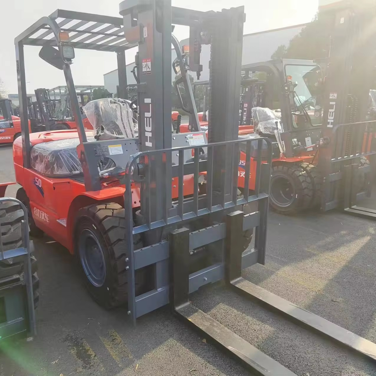 Hot sale Used 5 Ton Heli CPCD50 Forklift High Quality Product HELI 10ton/12ton mini  Forklift cheap price CPCD120 CPCD100 CPCD50