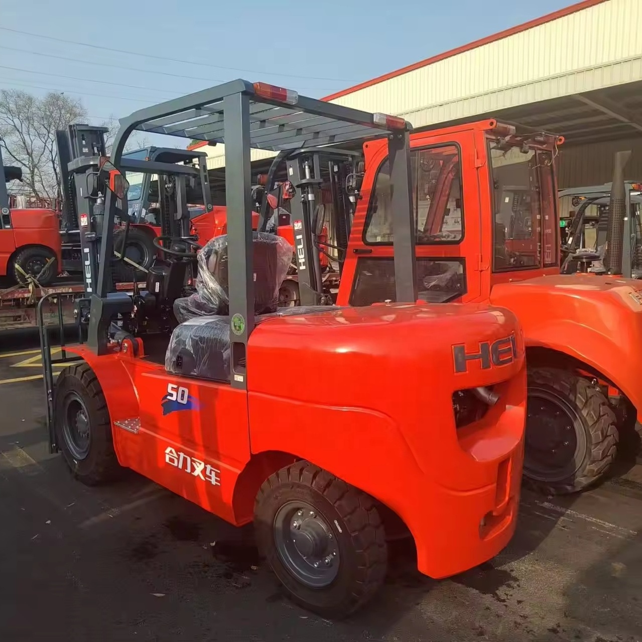 Hot sale Used 5 Ton Heli CPCD50 Forklift High Quality Product HELI 10ton/12ton mini  Forklift cheap price CPCD120 CPCD100 CPCD50