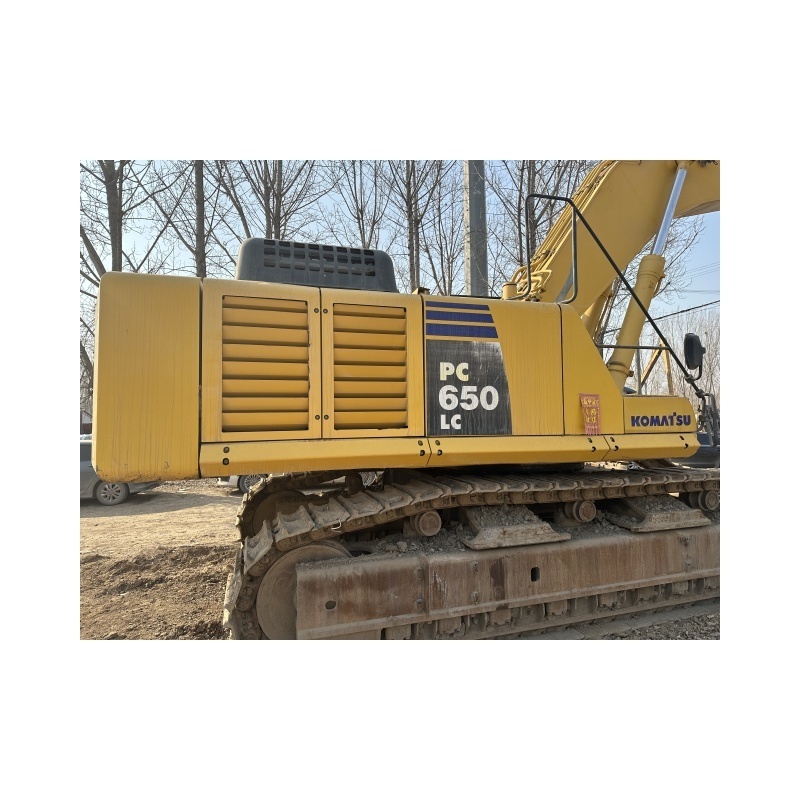 Used hydraulic crawler excavator  PC650  in good condition, cheap price, factory direct sales