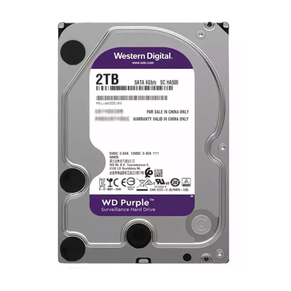 Purple 7200 Rpm Internal Hard Drive Disk 3.5