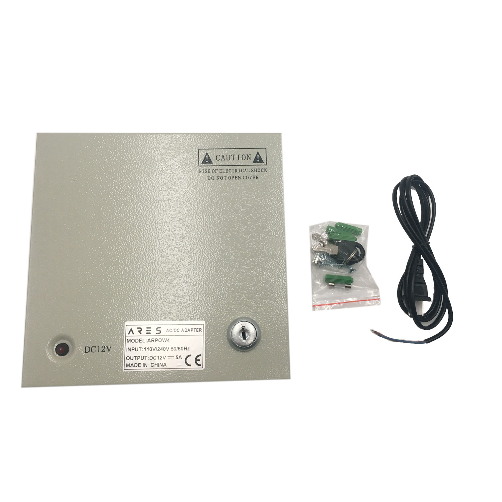 switching power supply Box DC 12V 24V 9V 5A 10A 15A 20A 30A 5CH 9CH 18CH 4 Channel 60w Cctv Camera Driver Power Supply Metal