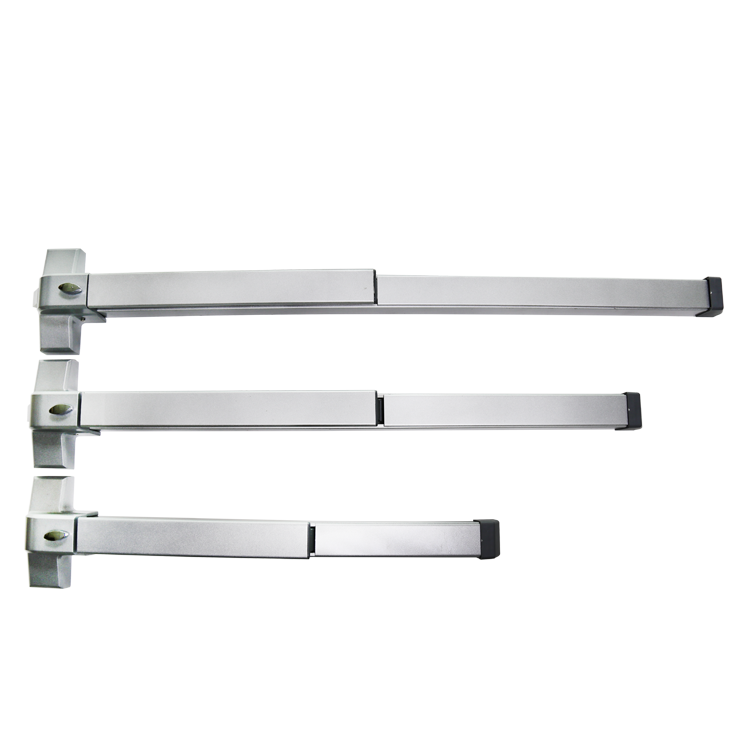 2022 new OEM custom 650 800 1000 MM SUS304 Steel on paint Fire Emergency Door Alarm Push bar Panic Exit Device Push Rod Lock