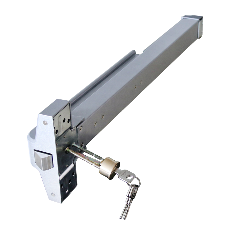 2024New Panic Exit Device for hotel,mall building Exit Door Lock 650mm length panic lock panic exit device fire escape door lock