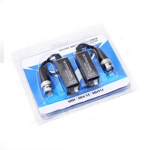 Passive Hd Video Balun With Power Audio E For Cctv Ip Camera Full 720p 1080p Hdcvi Hd-tvi Hd Video Balun Connector