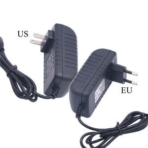 AC 100-240V to DC 12V 1A Wall Mount Power Supply Adapter With US UK EU AU Plug