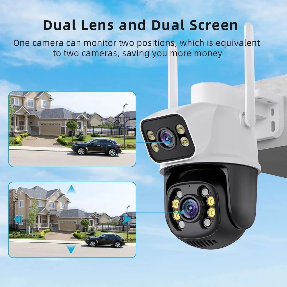 Icsee Xmeye 6MP 4CH 8CH wireless home security camera system Wifi Ptz network wireless Nvr Kit Home Wifi Cctv Camera Kit system