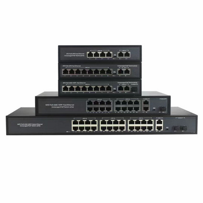 4/8/16/24/48 Port 2.5G Multi-Gigabit Easy Smart Managed PoE Desktop Network Switch With 10G SFP Slot Uplink POE switch