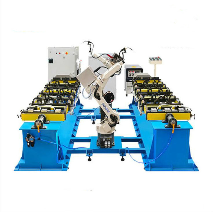 HWASHI CNC System 6 Axis tig mig Aluminium & Steel automated Scaffolding Welding Robot Price