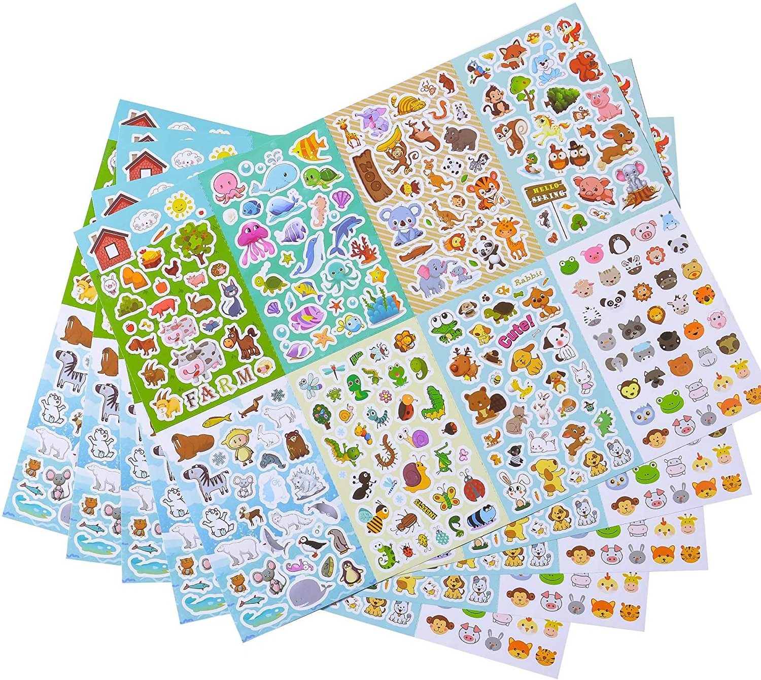 1000+ 40 Different Sheets 3d For Bulk Girl Boy Birthday Gift Scrapbooking Teachers Toddlers Including Puffy Kids Sticker