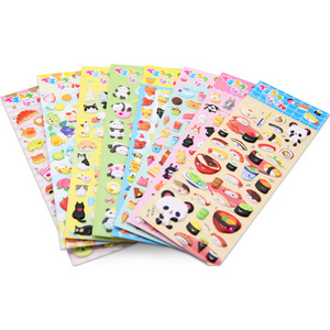 Cartoon 3d Stickers Pony Character Kawaii For Puffy Kids Sticker