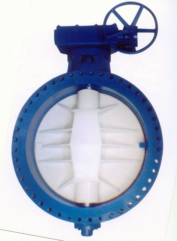 Vacuum butterfly valve