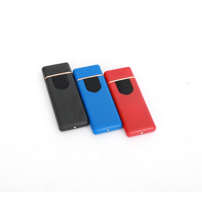 USB Recharged Lighter electric lighter led display Lighter for Smoking