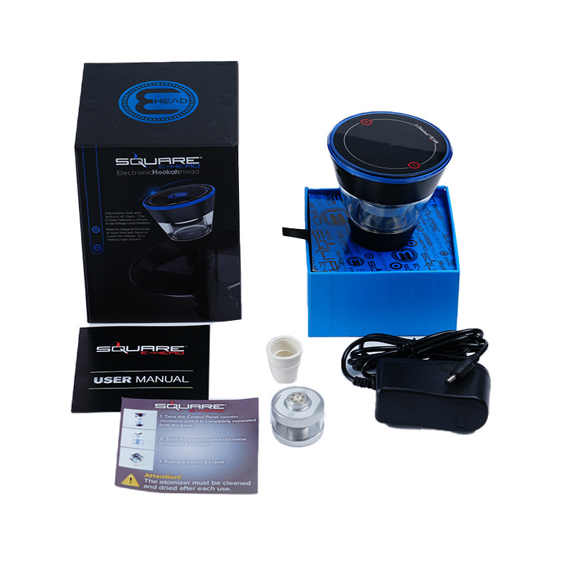 In Stock Hot Selling Premium Rechargeable Hookah Sheesha Electric Head Electronic Hookah Bowl Head with Accessories