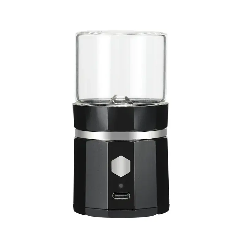 New Tobacco Grinder Electric Dry Herbs Grinder Smoking Accessories Custom Logo Automatic Grinder