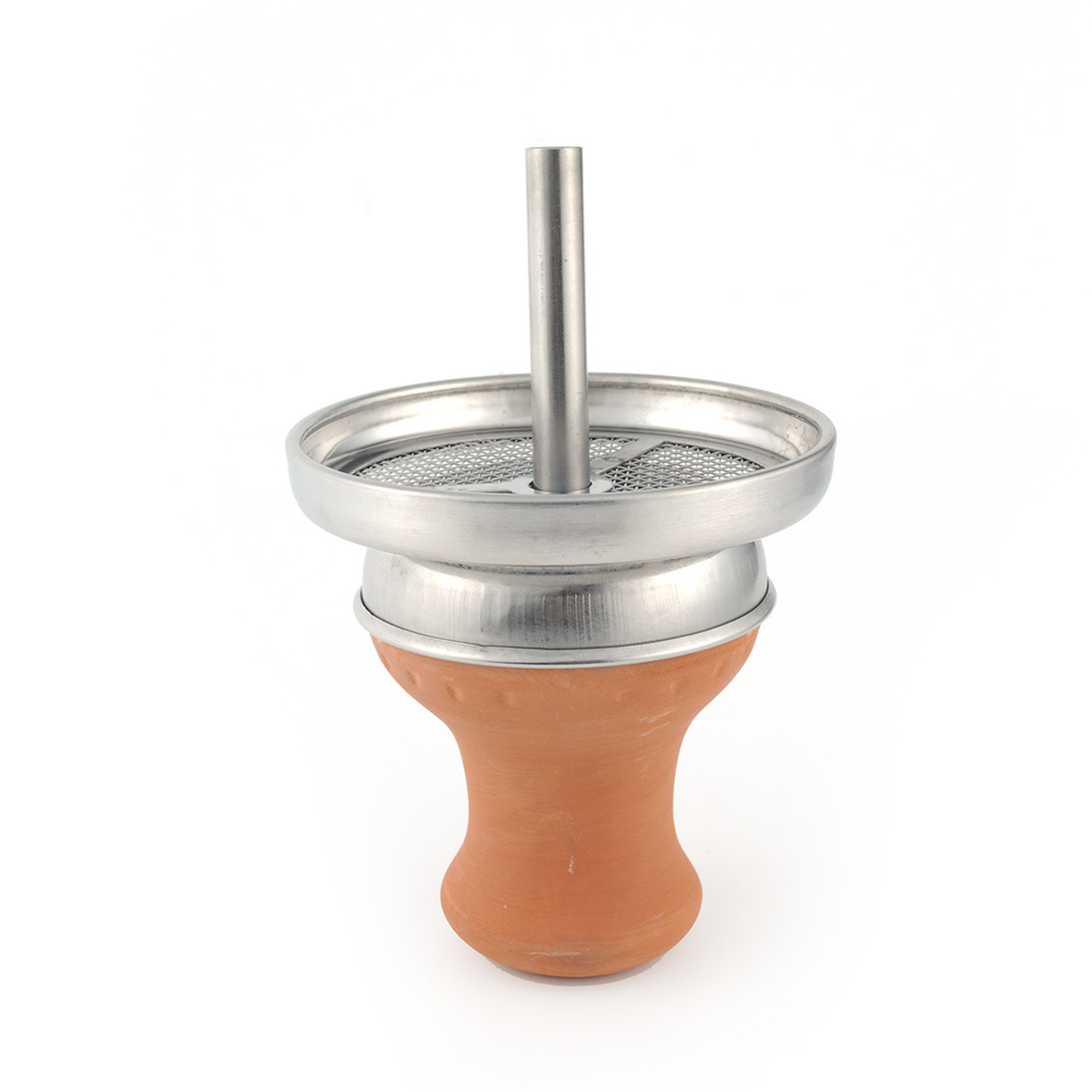 JL-235P Wholesaler Factory Price Ceramics Charcoal Holder Hookah Bowl Clay Shisha Head