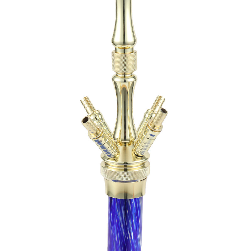 2023 Latest High Quality Shisha China Hookah Manufacturer 4 Hose Aluminum Hookah