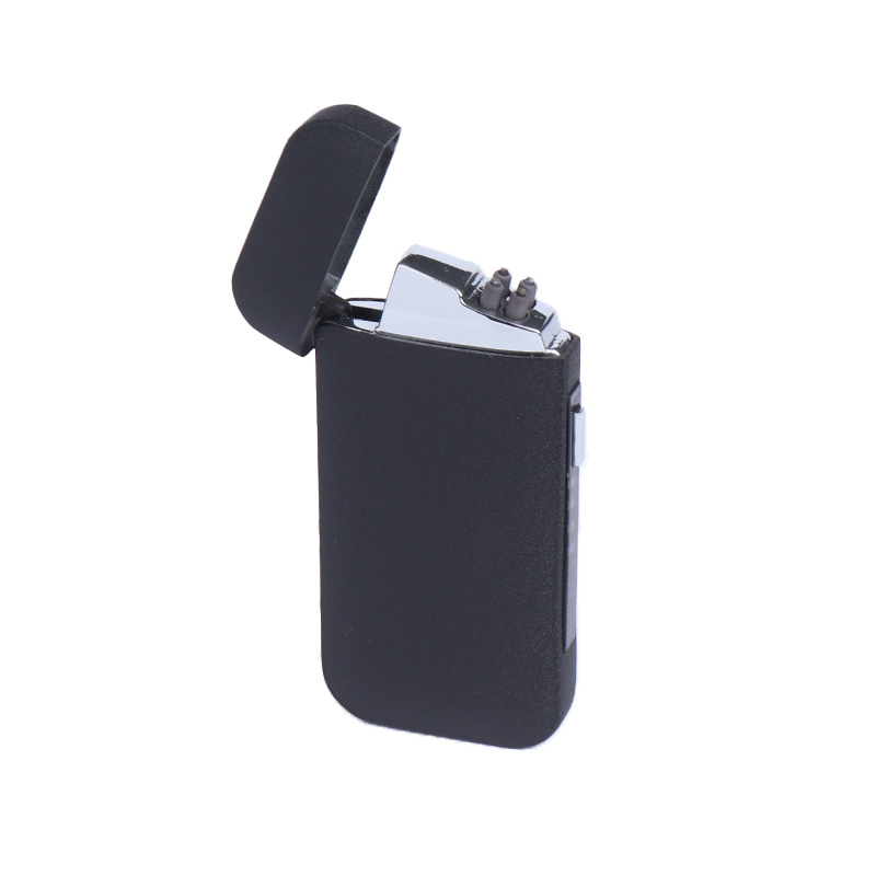 New Arrival Windproof Dual Arc USB Lighter Plasma X Electric Lighters Smoking Accessories with LED Power Display