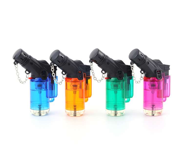 Wholesale Smoking Accessories Cigarette Lighter Gas Unique Design Jet Gas Torch Lighter